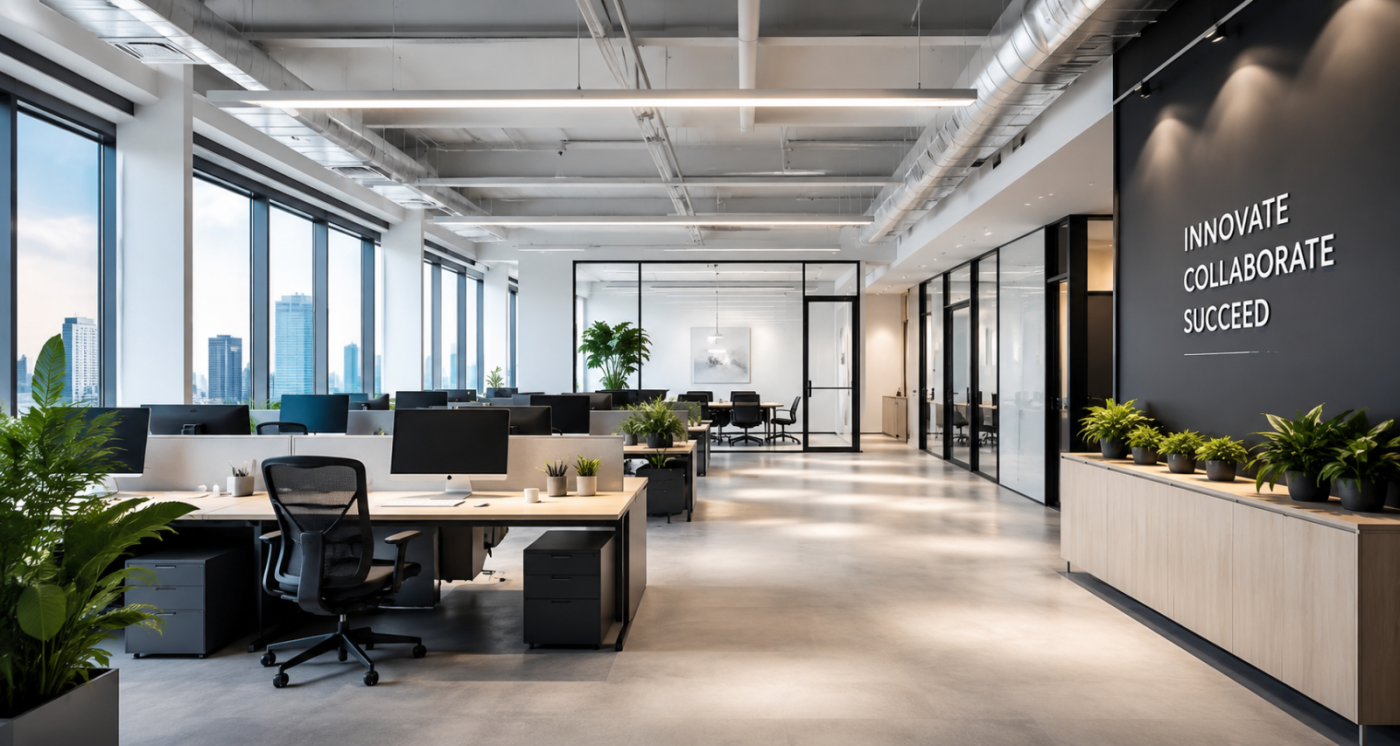 Office and factory